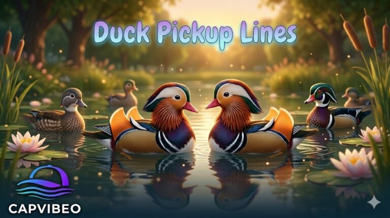 Duck Pickup Lines