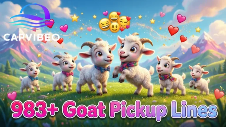 Goat Pickup Lines