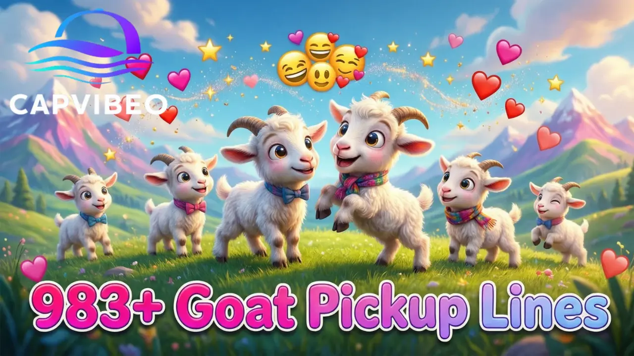 Goat Pickup Lines