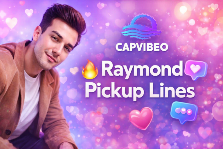 Raymond Pickup Lines