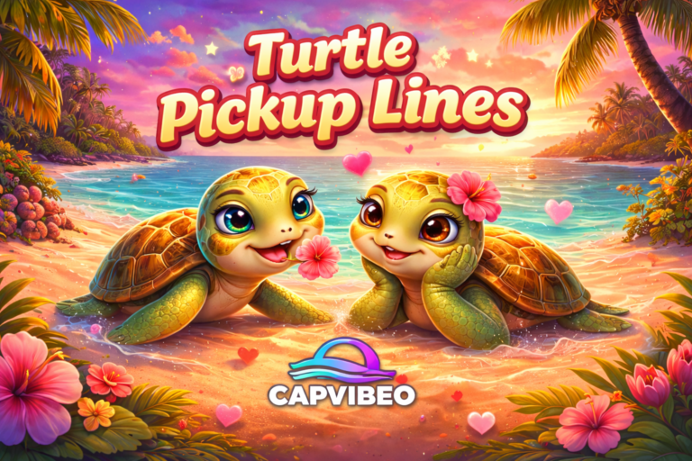 Turtle Pickup Lines