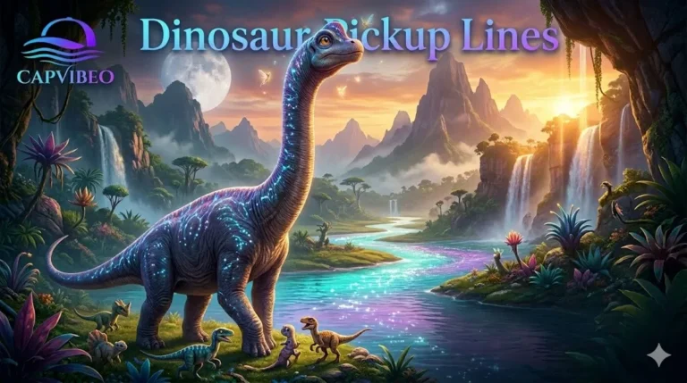 Dinosaur Pickup Lines