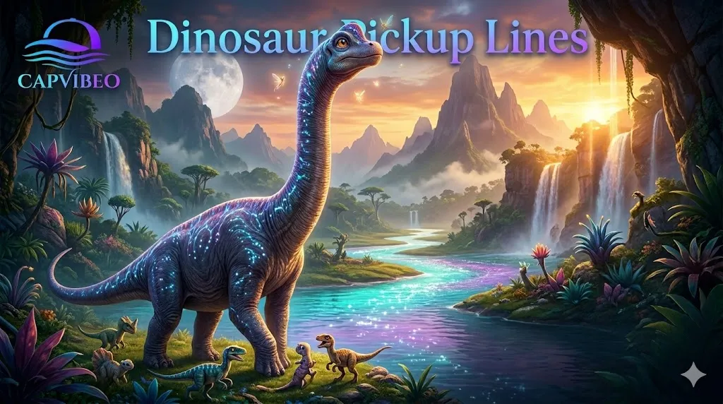 Dinosaur Pickup Lines