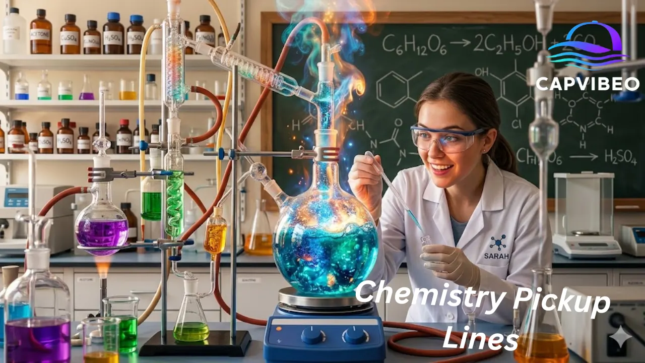 Chemistry Pickup Lines