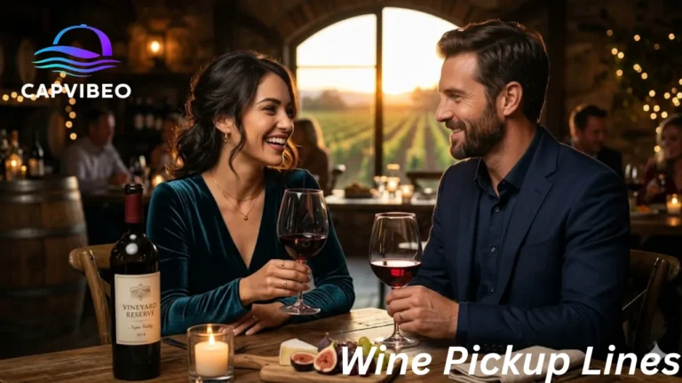 Wine Pickup Lines