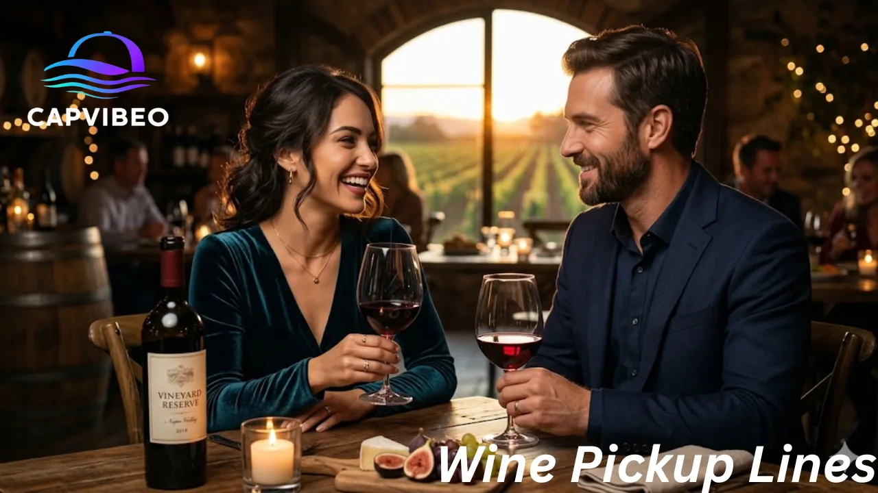 Wine Pickup Lines