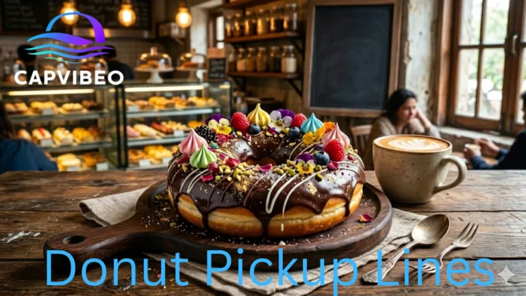 Donut pickup lines