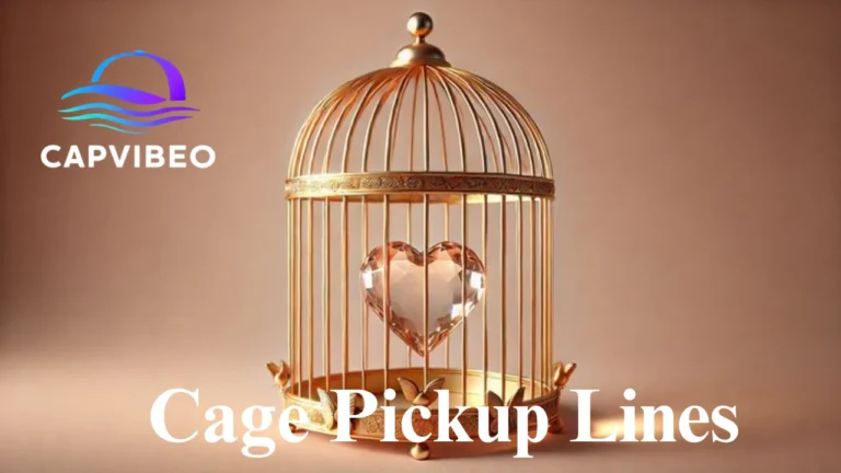 Cage Pickup Lines