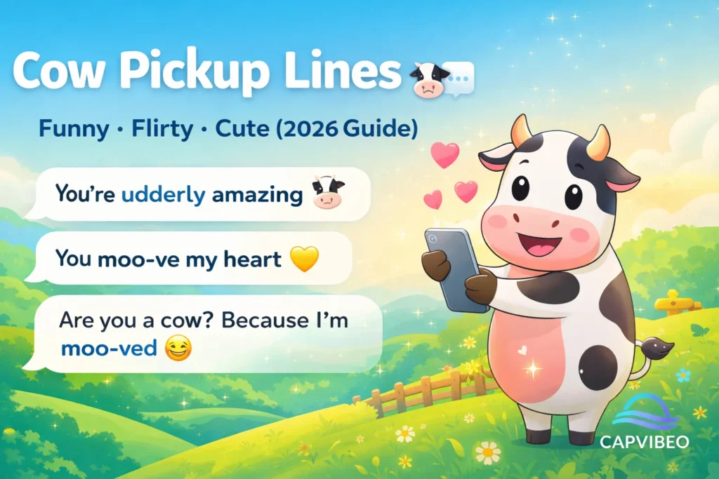 Cow Pickup Lines