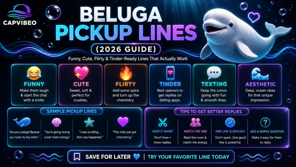 Beluga Pickup Lines