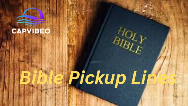 Bible Pickup Lines