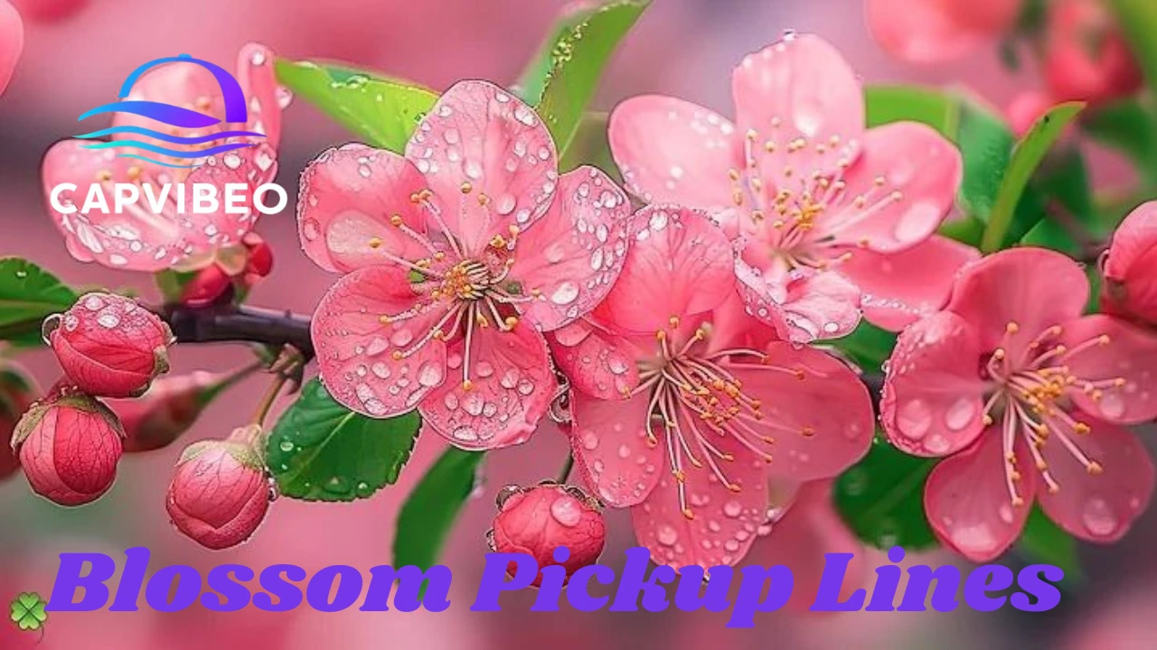 Blossom Pickup Lines