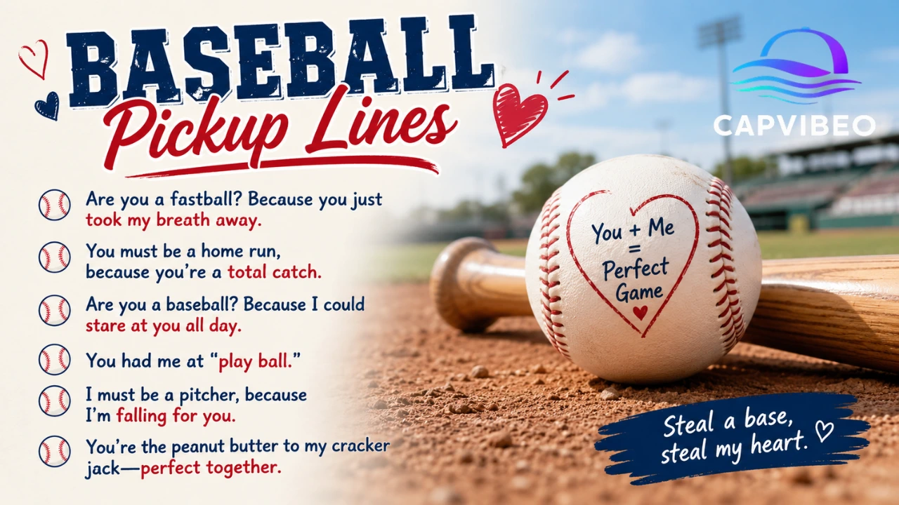 Baseball Pickup Lines
