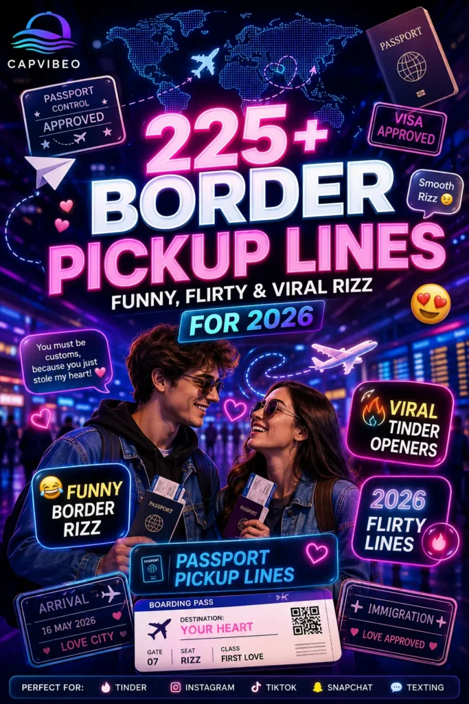 Border Pickup Lines