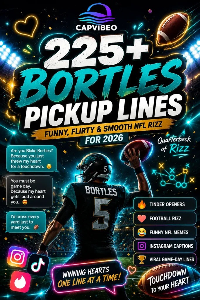 Bortles Pickup Lines