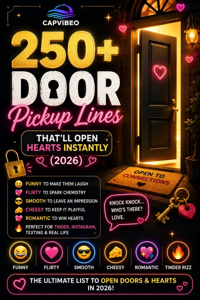 Door Pickup Lines