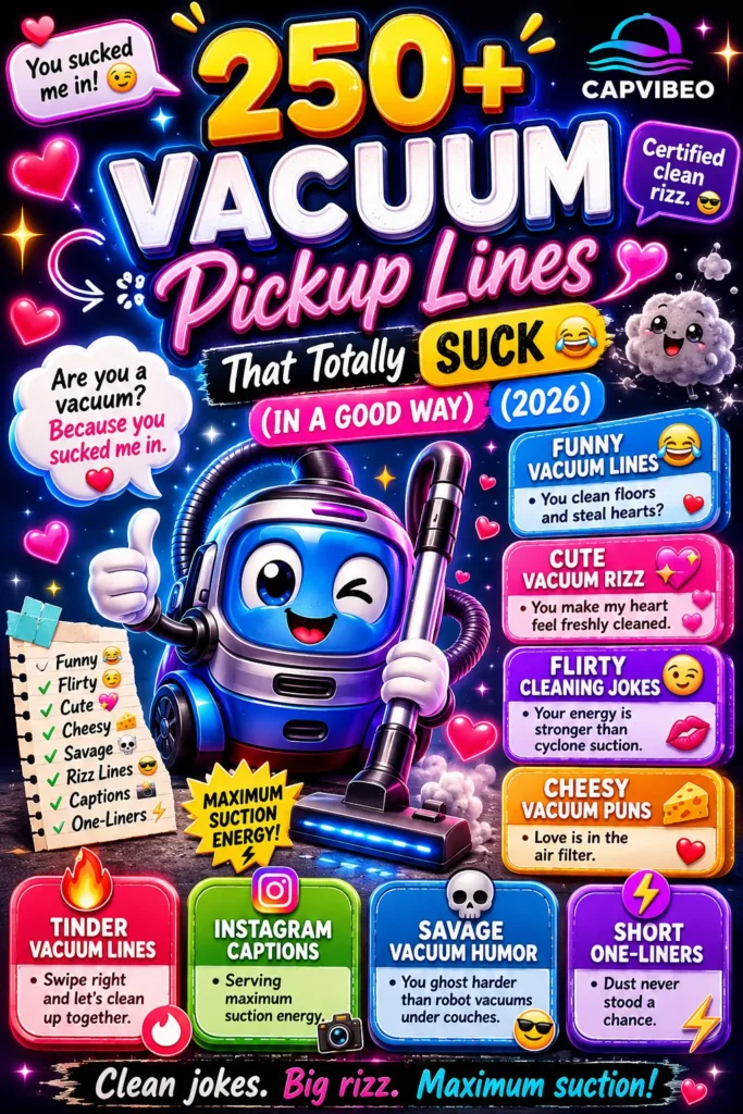 Funny taco pickup lines infographic featuring cute, flirty, cheesy, and spicy taco rizz lines for Tinder, Instagram captions, and Taco Tuesday humor in 2026.