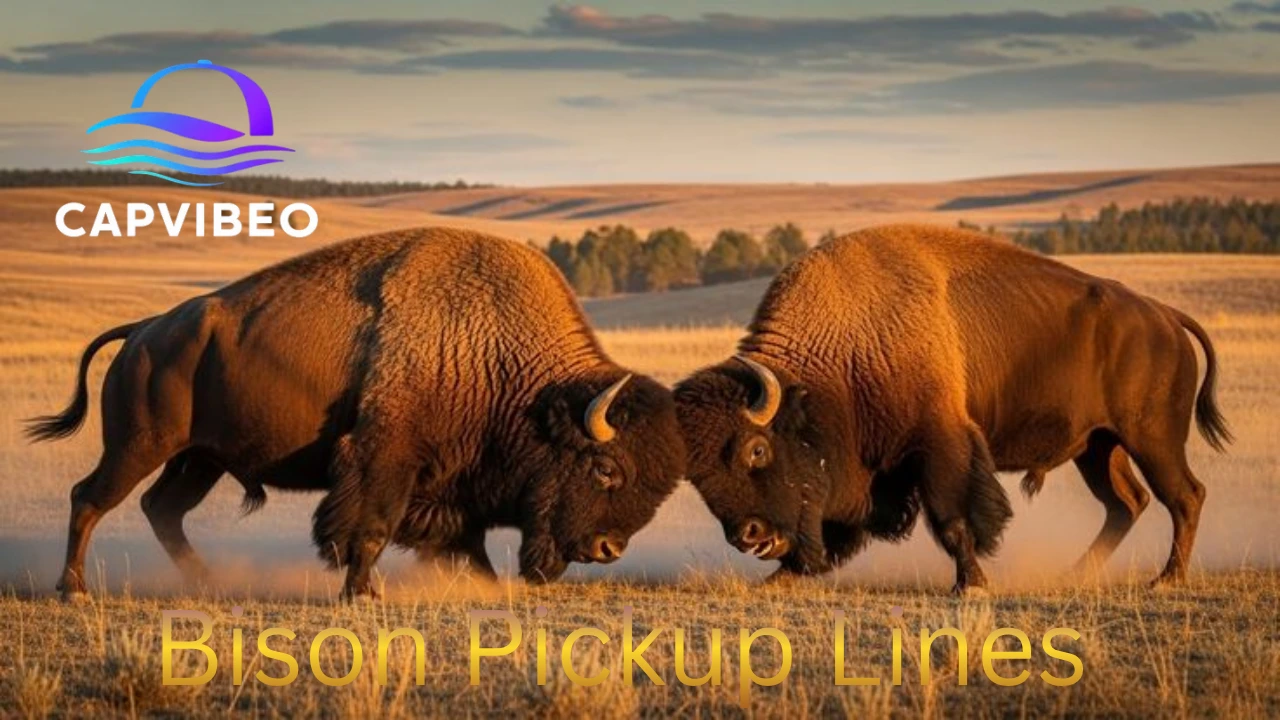 Bison Pickup Lines