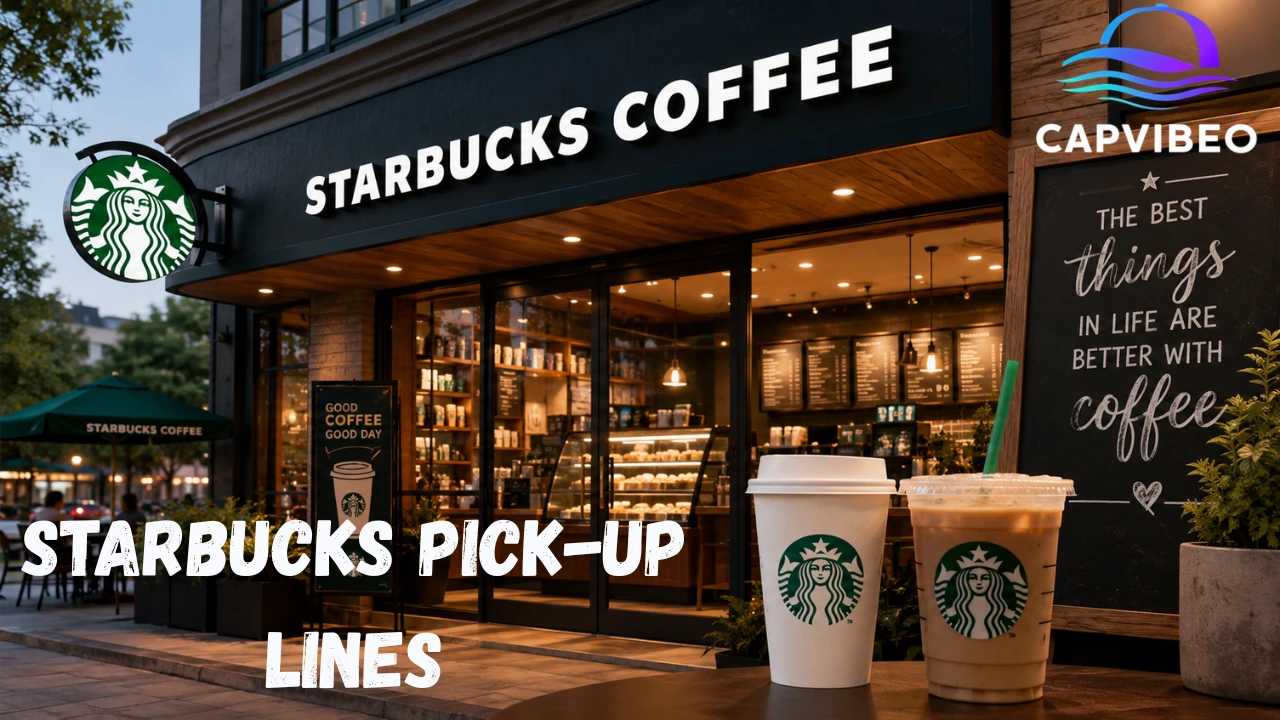 Starbucks pickup lines