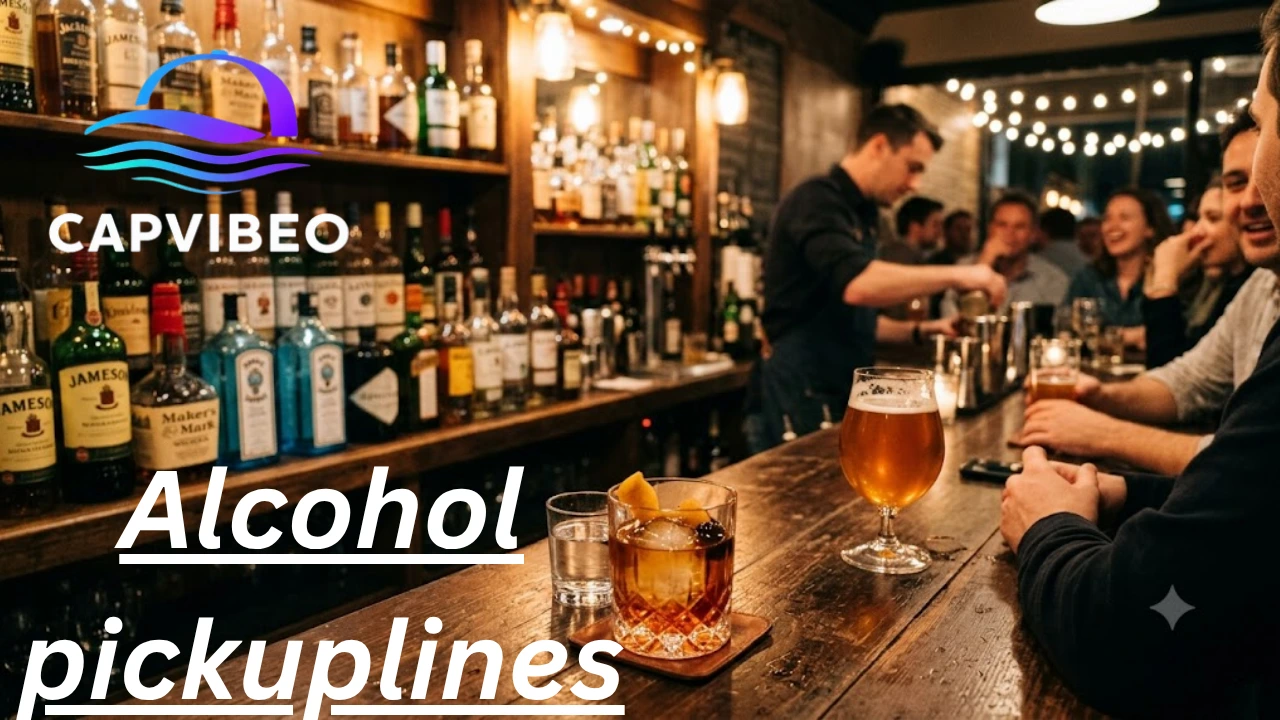 Alcohol pickuplines