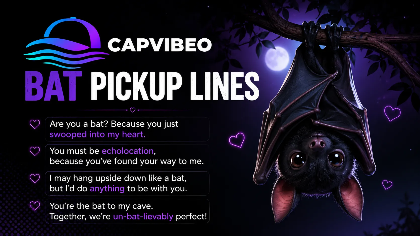 Bat pickuplines