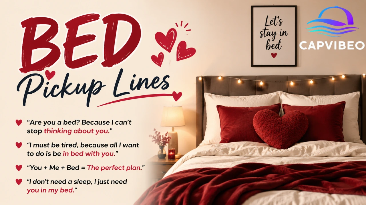 Bed Pickup Lines