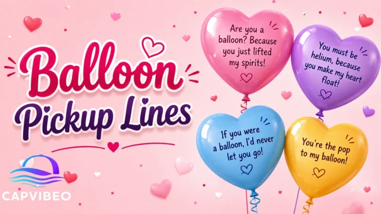 Balloon Pickup Lines