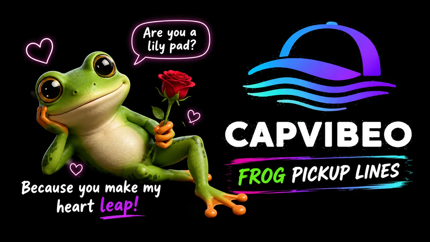 Frog Pickup Lines